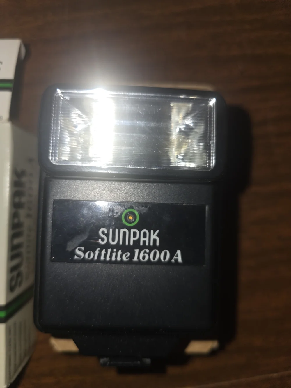 Sunpak Softlite 1600m Bounce Head Flashgun universal fit vintage photography